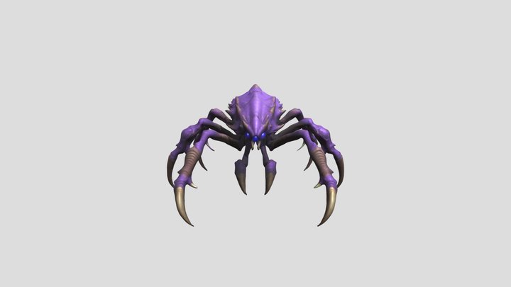 Zerg ，Starcraft style 3D Model