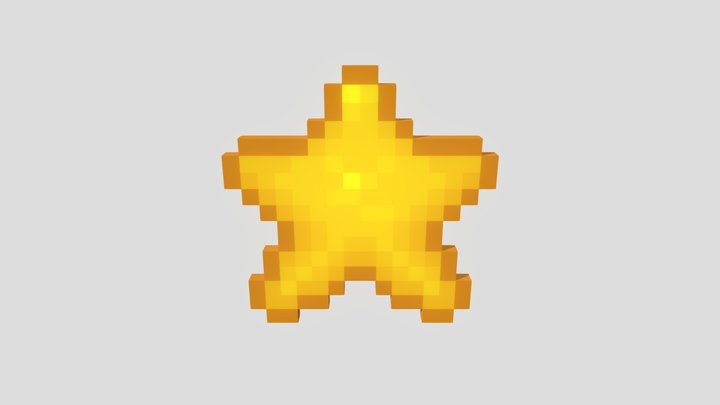 Star golden 3D Model