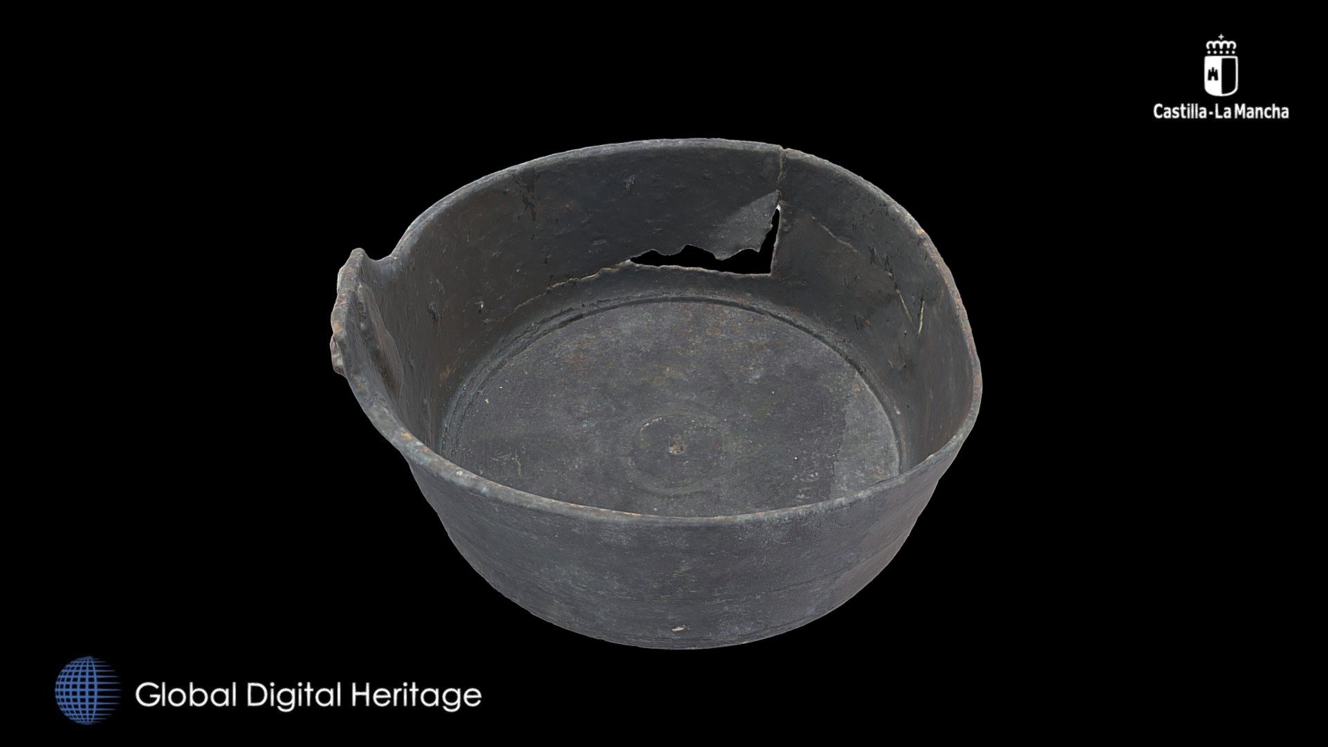 Roman Bronze saucepan, Castilla-La Mancha, Spain