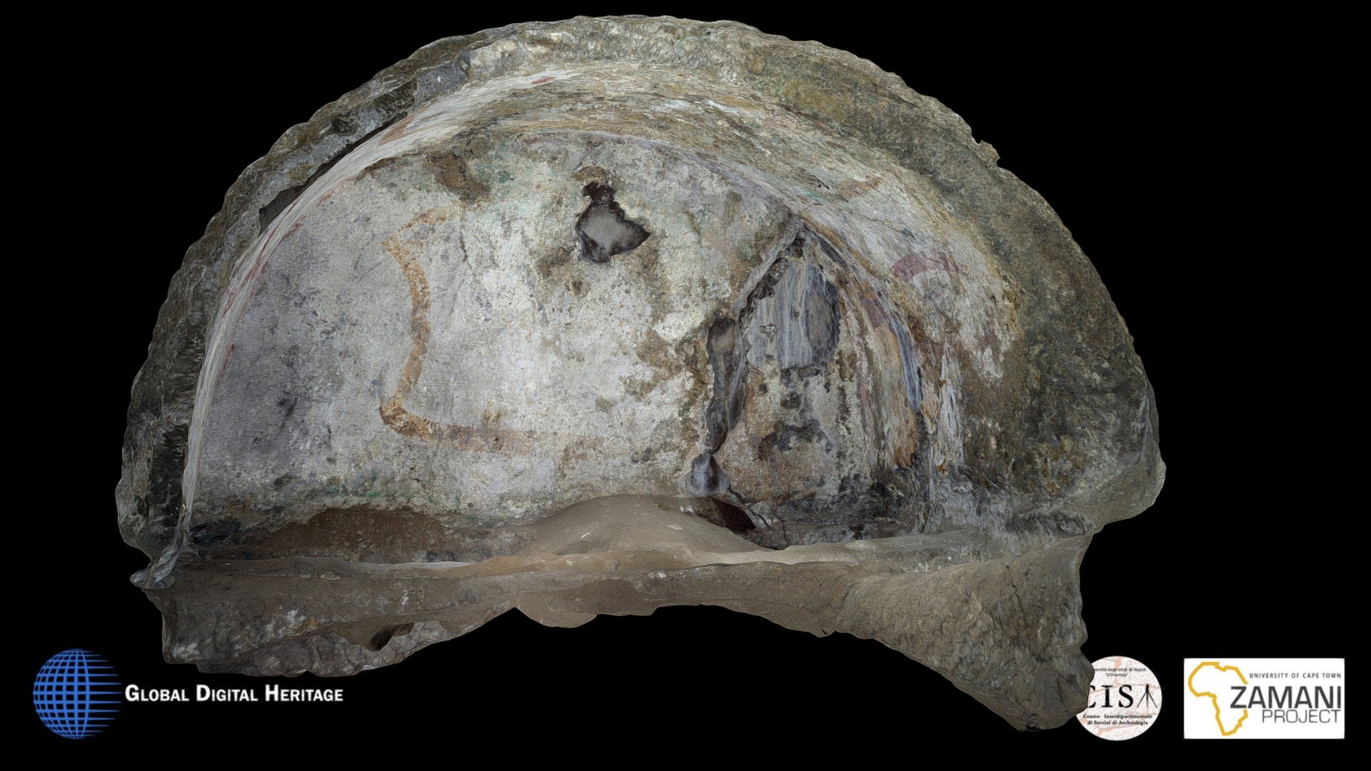San Gennaro Catacomb Fresco, Napoli (20B)