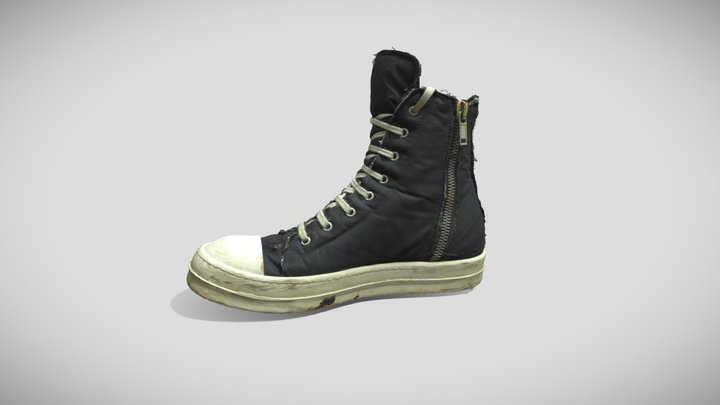 RickOwensShoe(3DScan) 3D Model