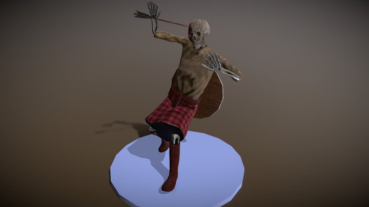 Squelette_Pose_final 3D Model