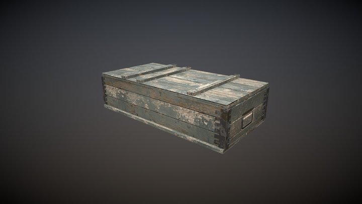 AMMO/WEAPON CRATE 3D Model