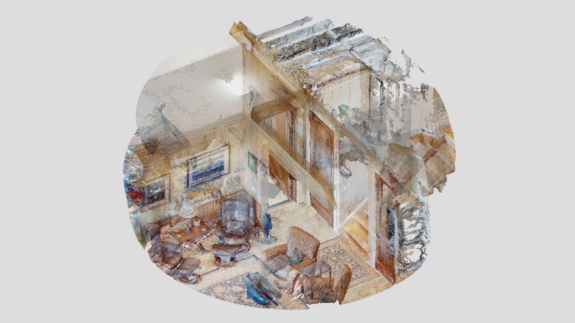 Door - Point cloud — Sketchfab embed 3D viewer
