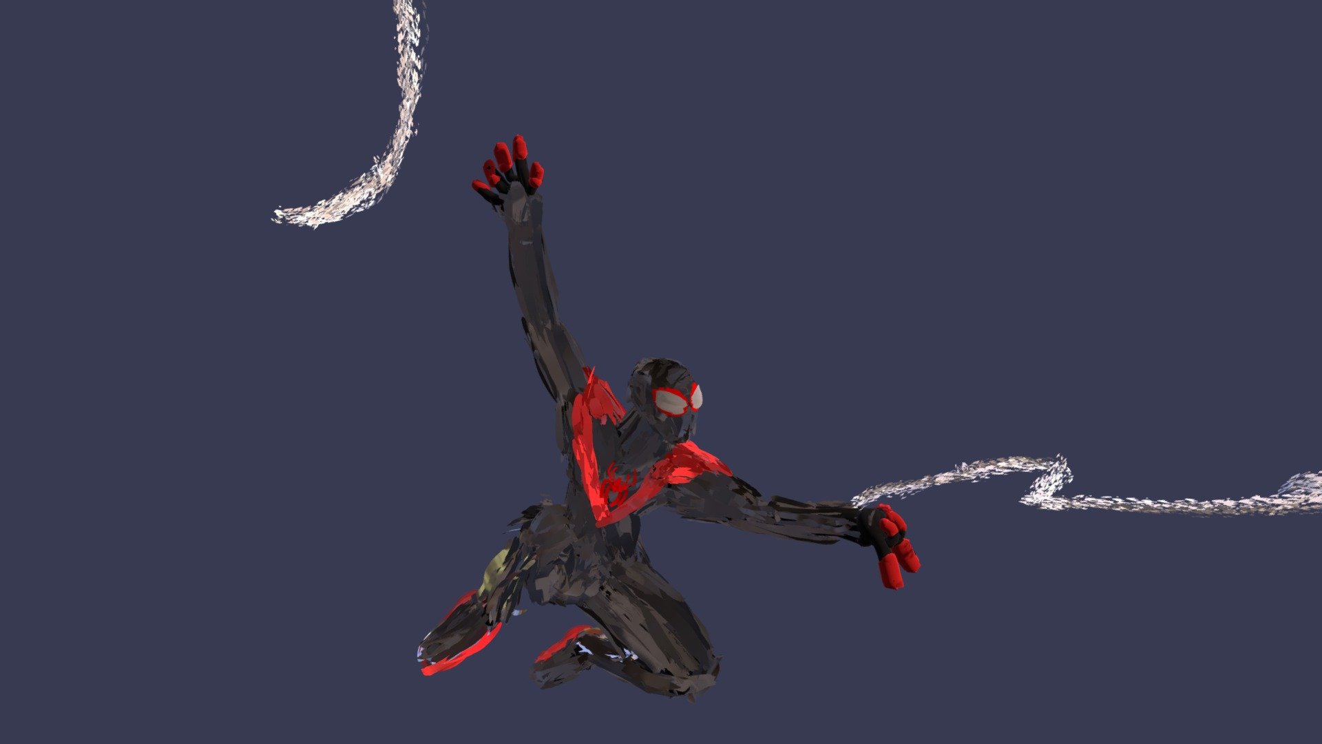 Spider-man Miles tiltbrush sketch