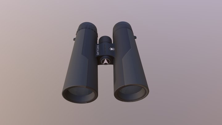Shortsight Binocular 3D Model