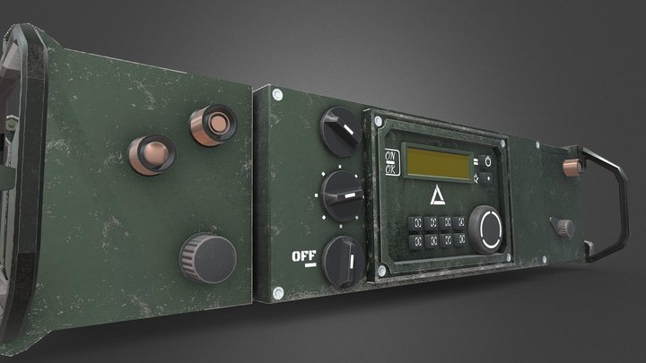 Vintage RADIO_HD 3D Model