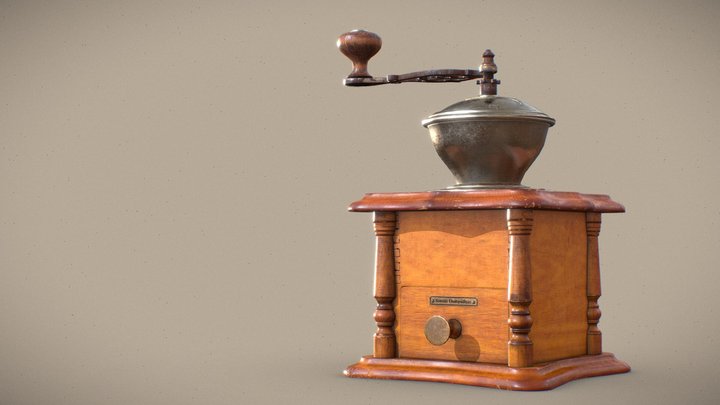 Coffee Grinder DAE GAP 2024 3D Model