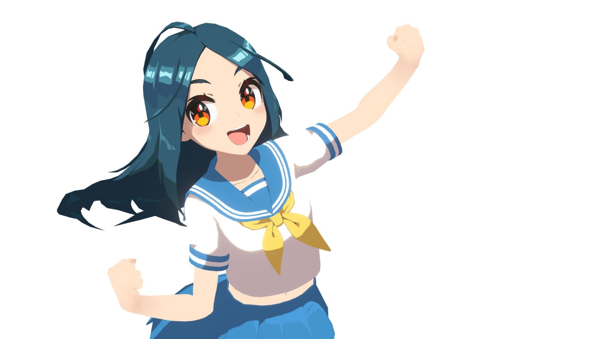 Kちゃん - 3D model by Usaho3go (@Usaho3go) [134f429]