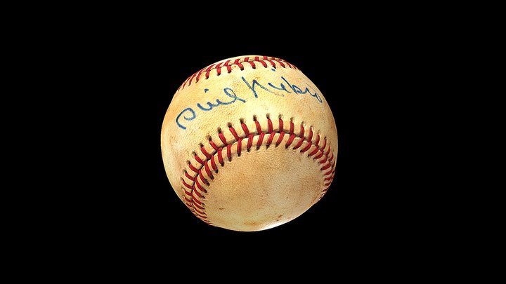 Autographed Baseball Version 2