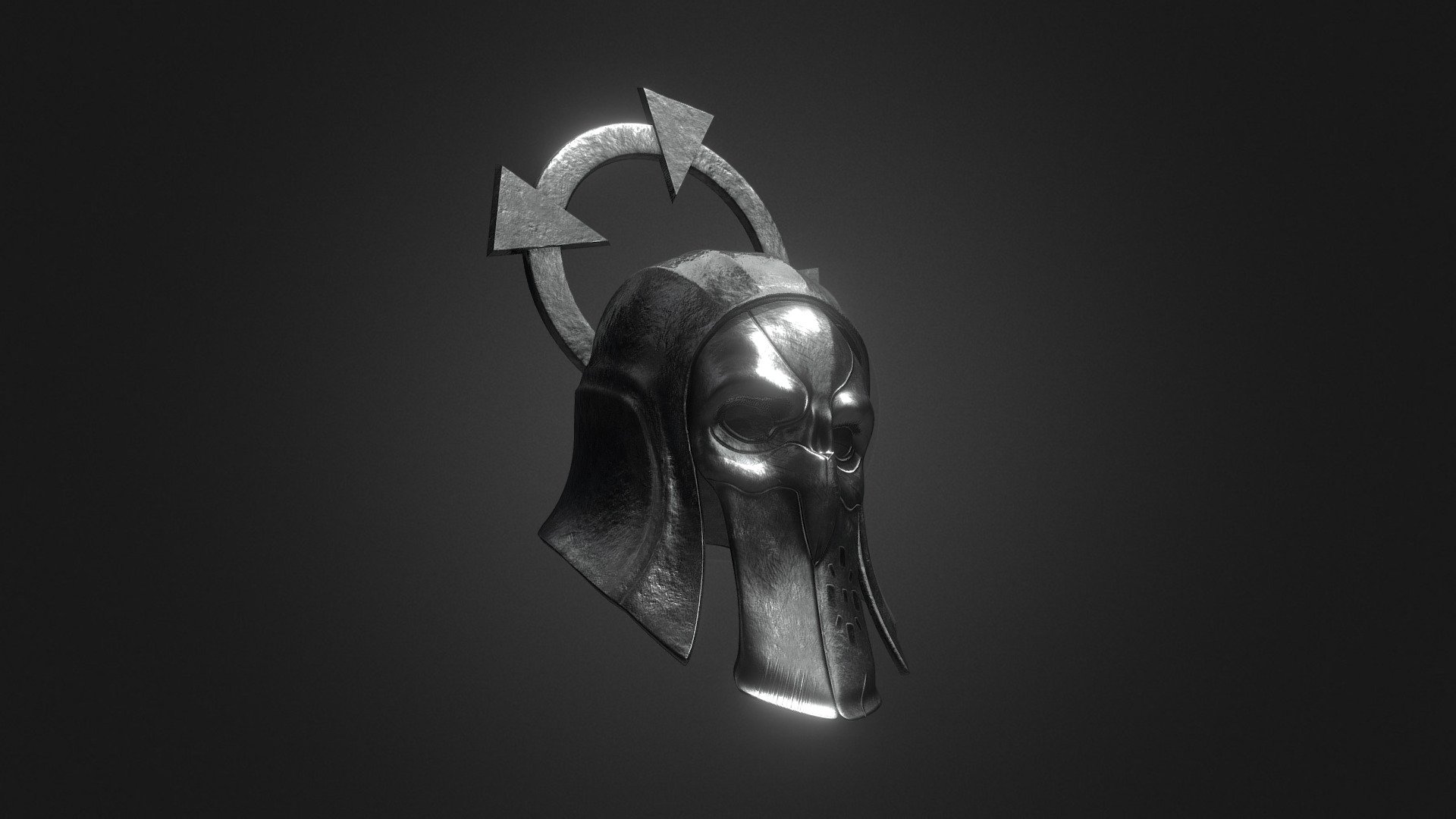 The Witcher 3 - Caranthir's Helmet - Download Free 3D model by mefq ...