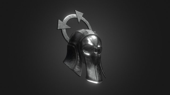 The Witcher 3 - Caranthir's Helmet 3D Model