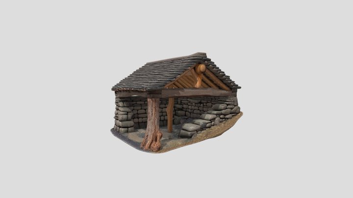 shelter 1 3d model free – Modelo 3D gratuito STL