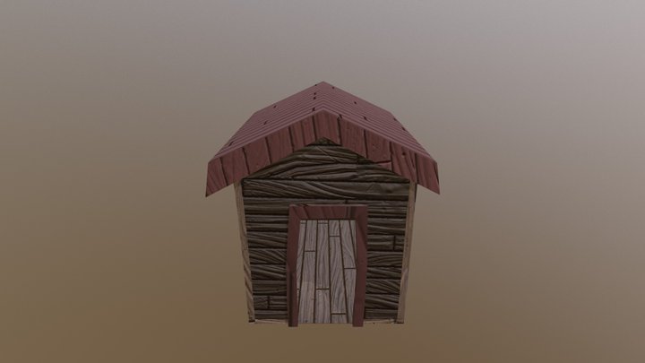 Forest Cabin 3D Model
