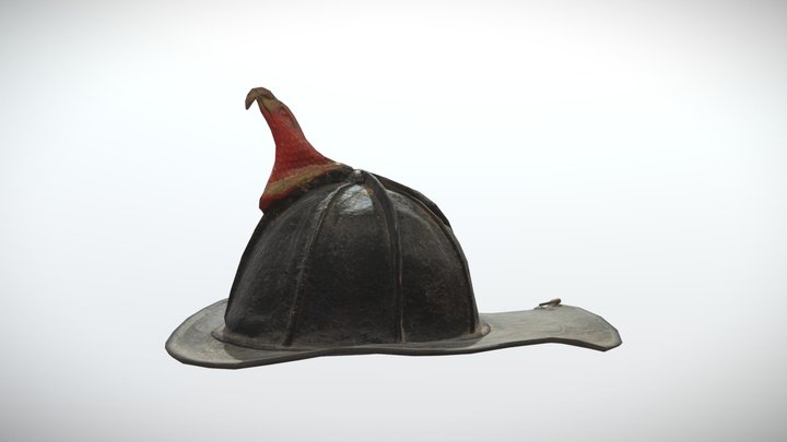 3D Fire Helmet 3D Model