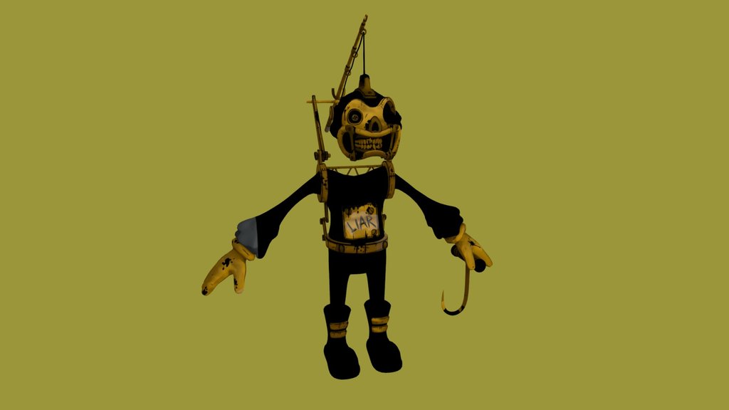 Bendy And The Dark Revival A 3d Model Collection By Mathchop Matchop Sketchfab 8830