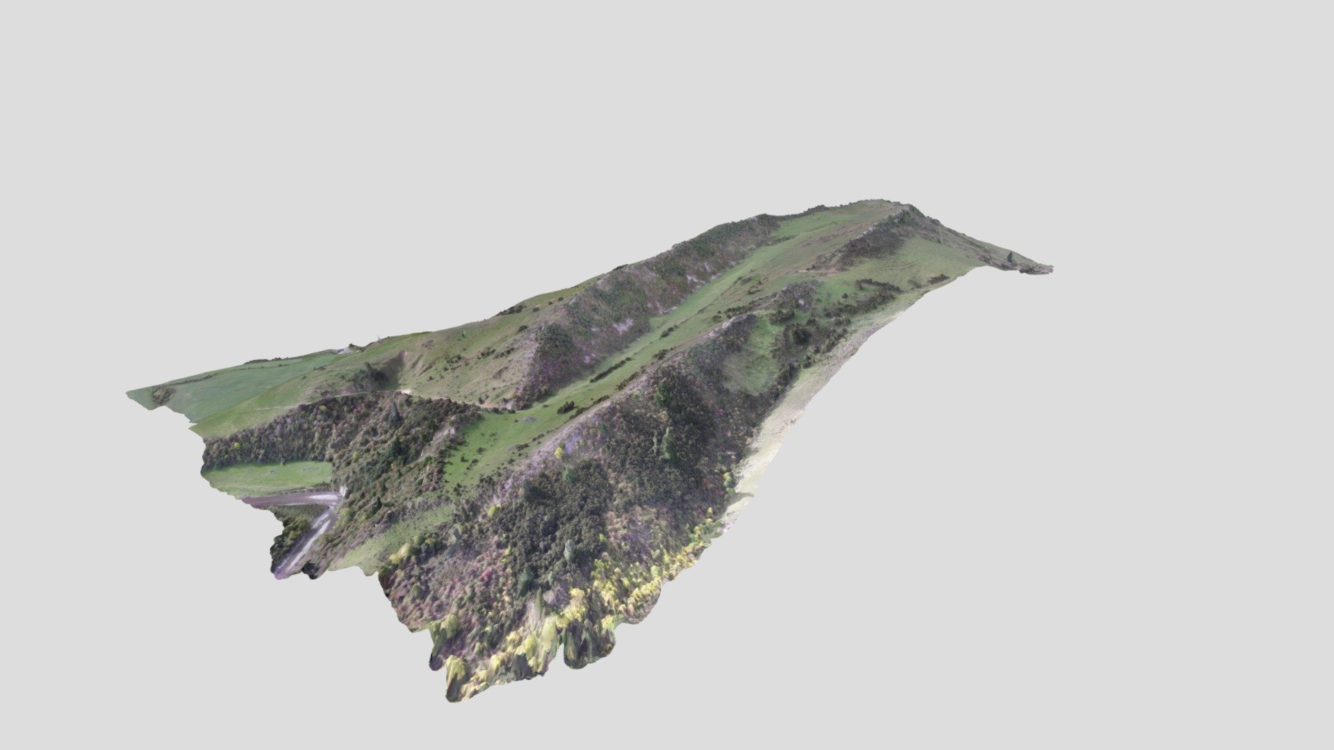 Mapping a syncline - 3D model by Dr Giles Ostermeijer (@GilesO ...