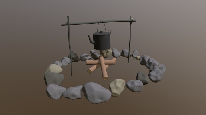 чайник HW6 XYZ School 3D Model