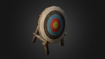 Archery_Target 3D Model