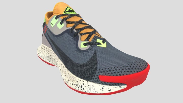 Shoe Lowpoly V05 3D Model