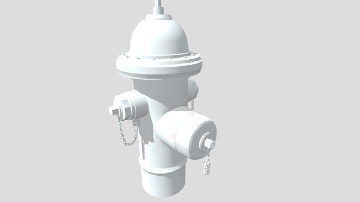 Fire Hydrant 3D Model