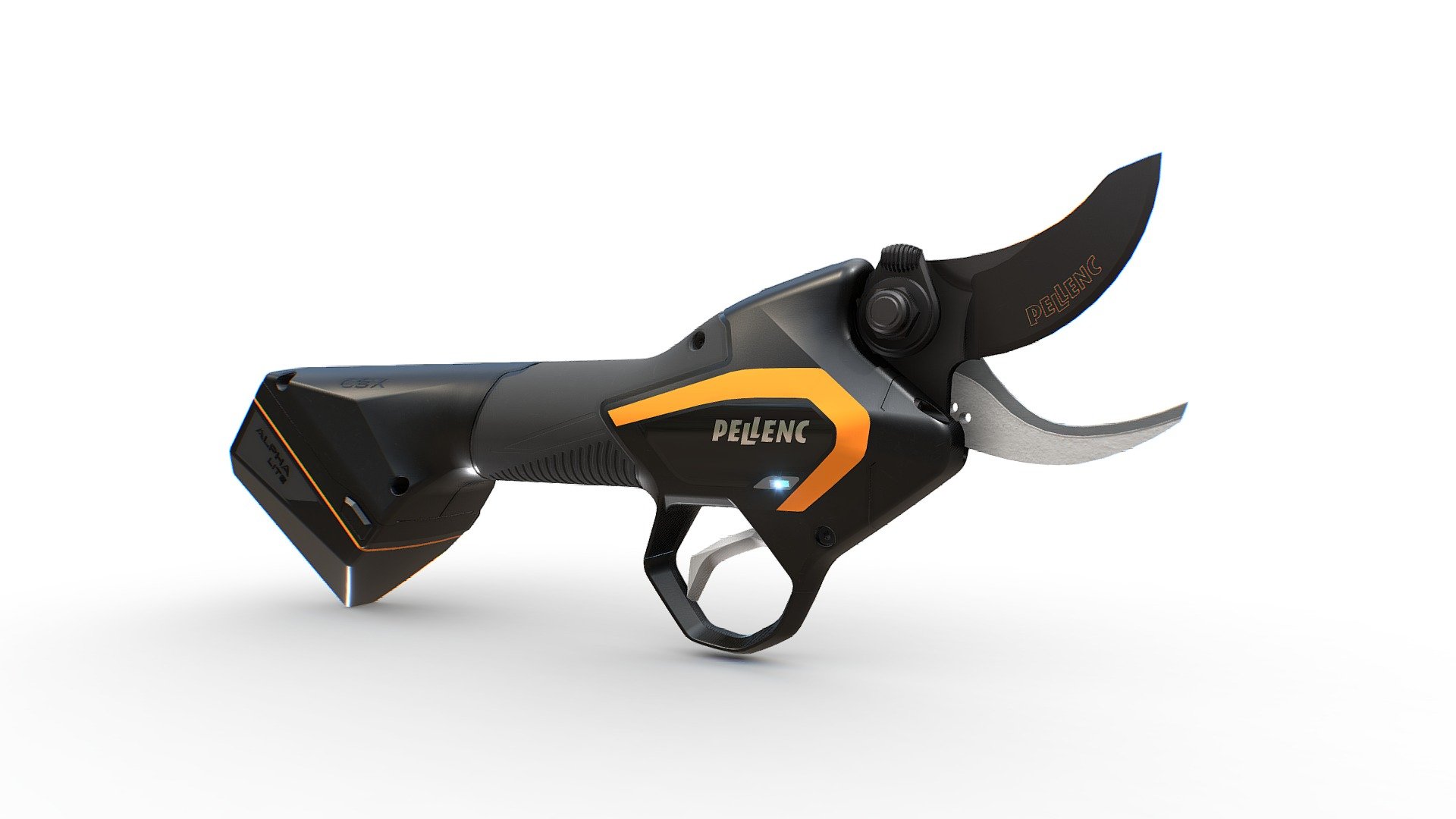 C3X - Tijera profesional con batería incorporada — Sketchfab embed 3D viewer