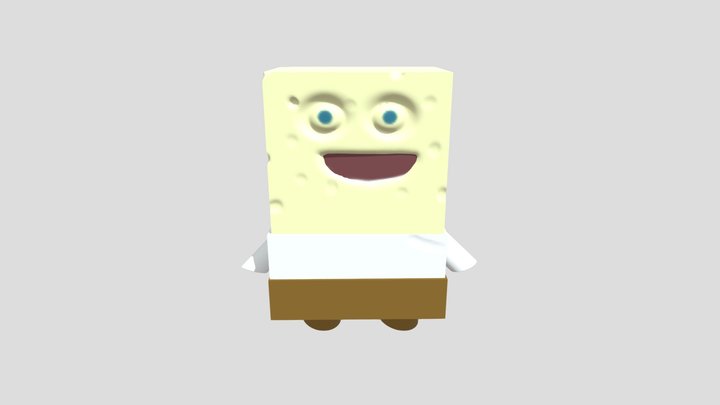 Губка Боб 3D Model