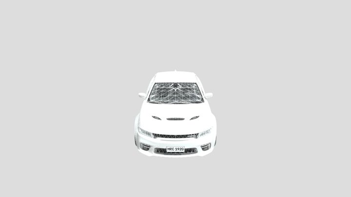 2020 dodge charger srt 3D Model