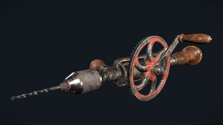 Millers Falls No. 980 Drill 3D Model