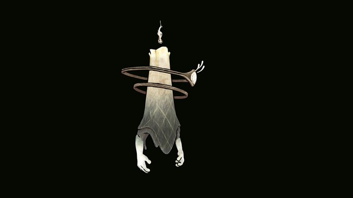 Heretic of the Flamme - Stylized animated model