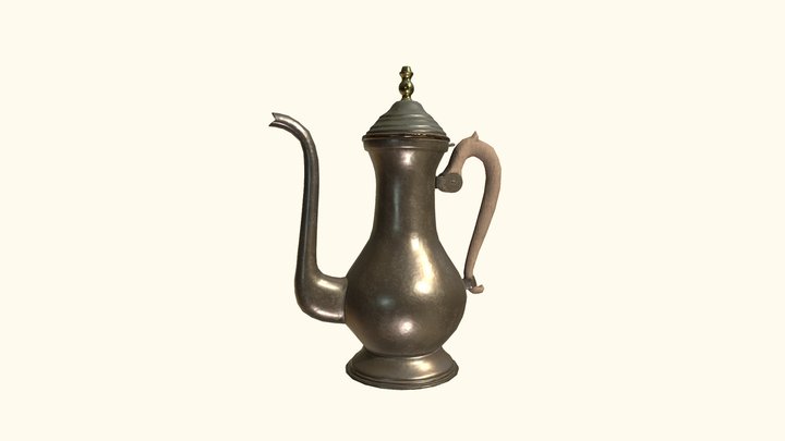 Ottoman - Ấm chứa cà phê đã pha 3D Model