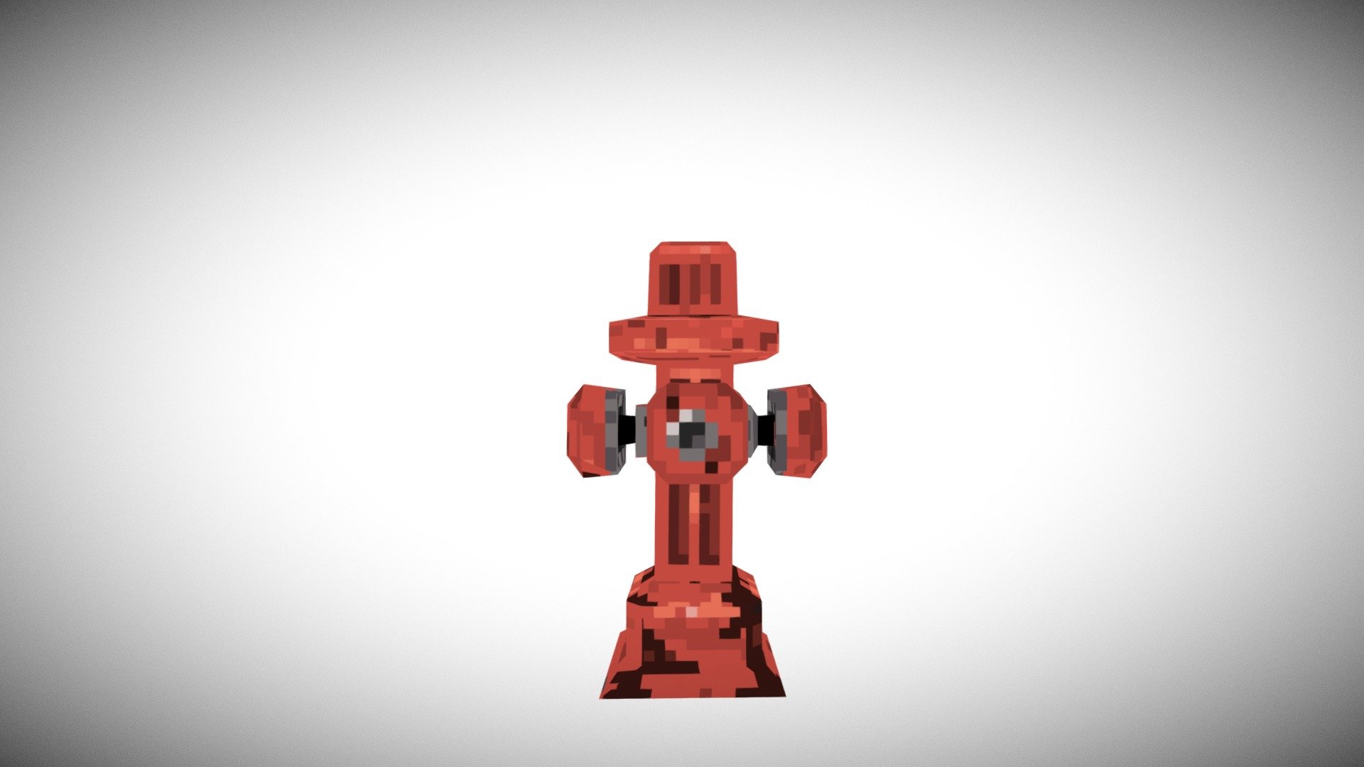 Low Poly Fire Hydrant