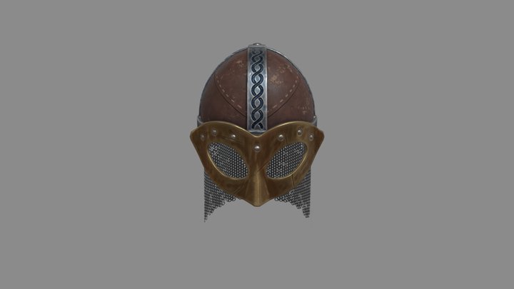 Viking helmet 3D Model