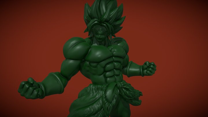Broly 3D Model