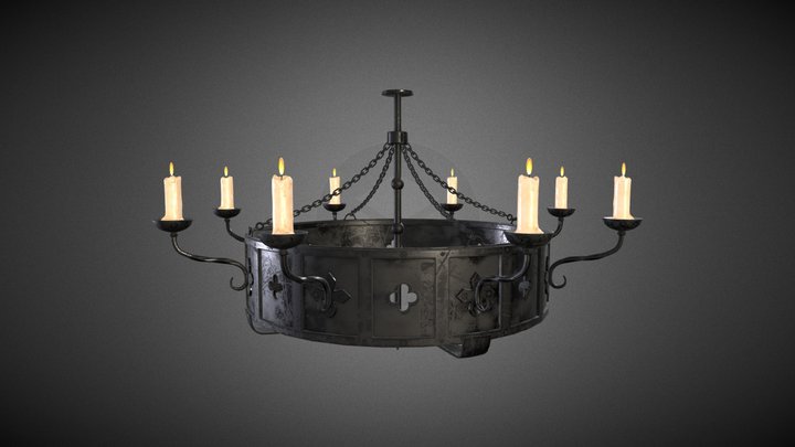 candelier 3D Model
