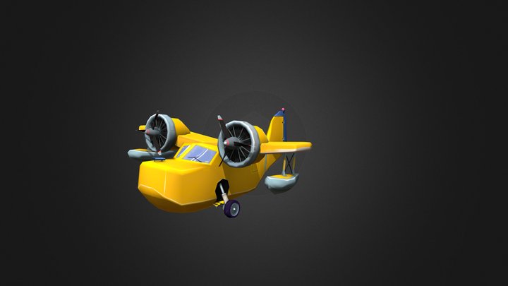 DAE6 Flying Circus - G21 Goose 3D Model