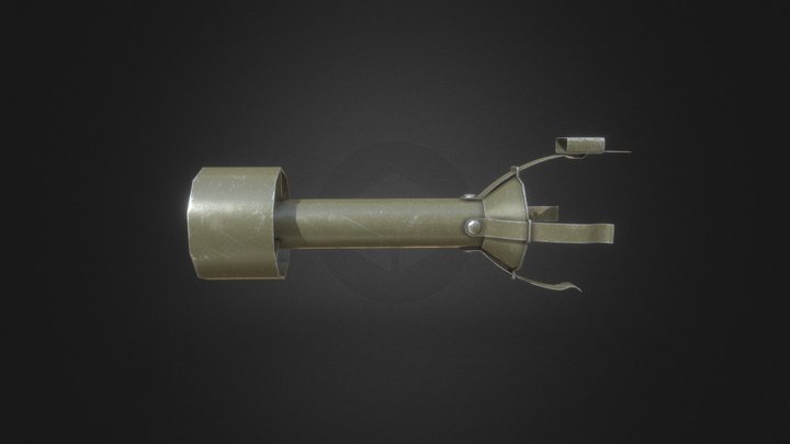 M1 Grenade Adapter USA 3D Model