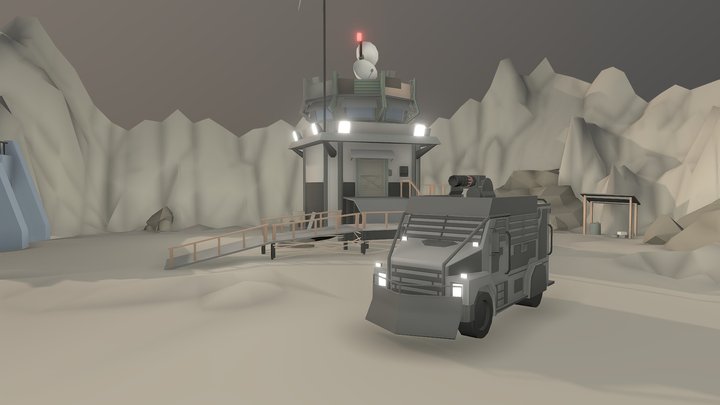 Survivor base 3D Model