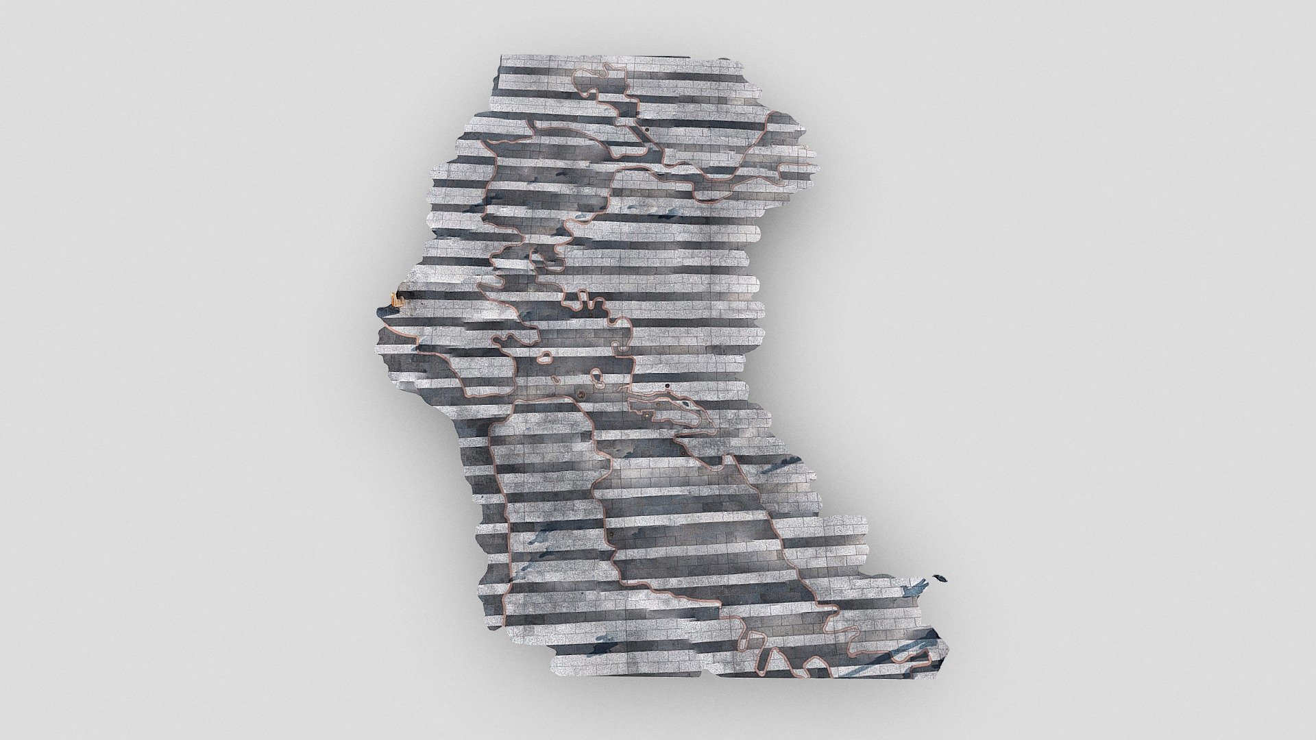 Day 247: Bay Area floor pattern - 1scanaday