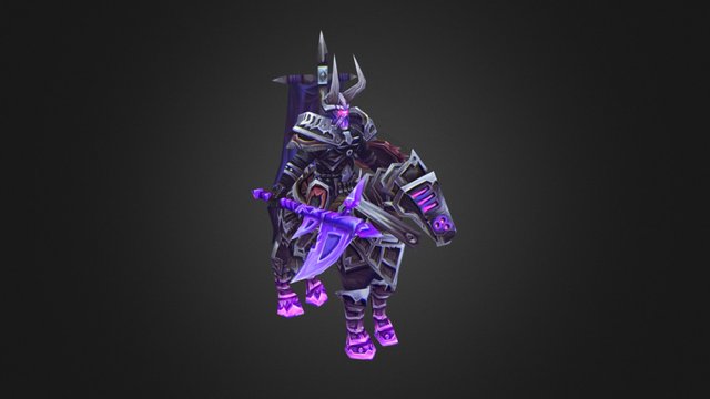 Black Knight - Heroes of Paragon 3D Model