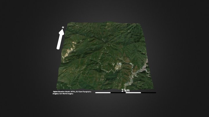 天津九山顶 – Kostenloses 3D-Modell STL