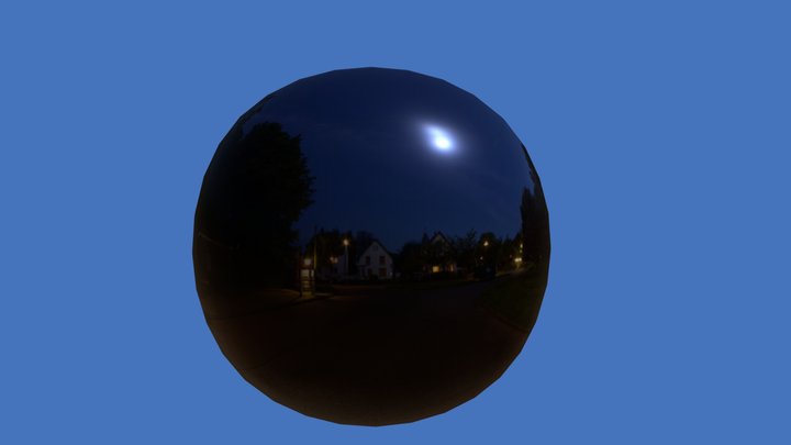 Sfera-con-riflesso-smooth 3D Model