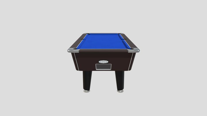 Billiards Pool 3D Model