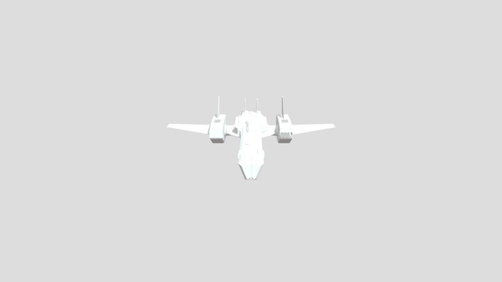 Star Conflict: OOE-interceptor "Pegasus" 3D Model