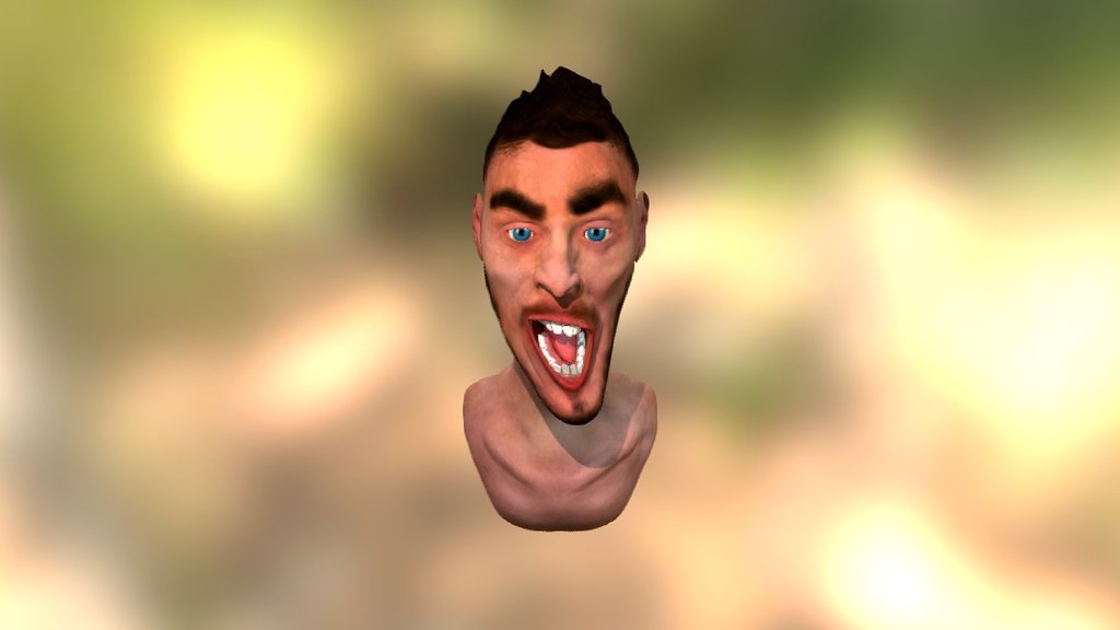 Jacksepticeye Caricature - 3D model by Marc-Antoine Bonneterre (@marc ...