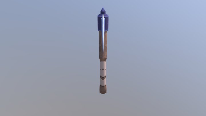 Axe Texturing 3D Model