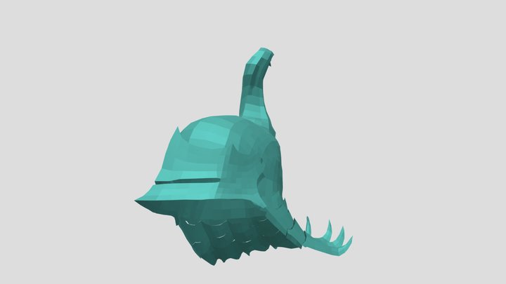 Drake Knight helmet 3D Model