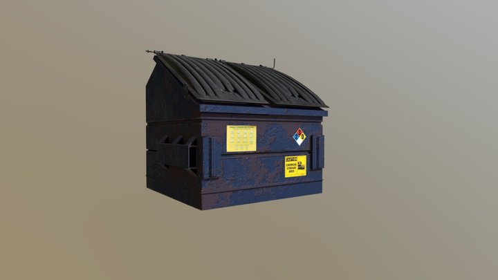 Dumpster 3D Model