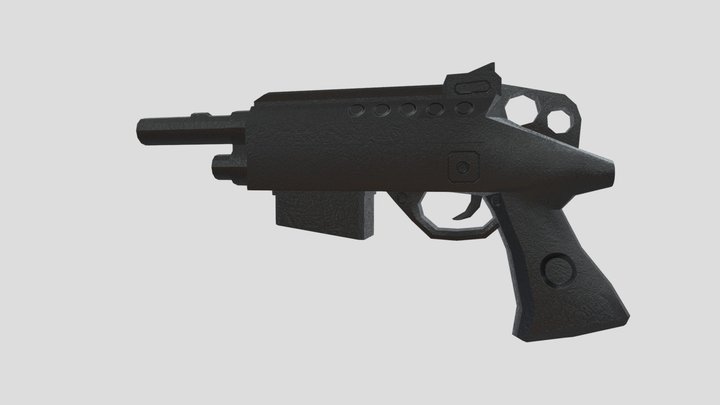 Blaster 3D Model
