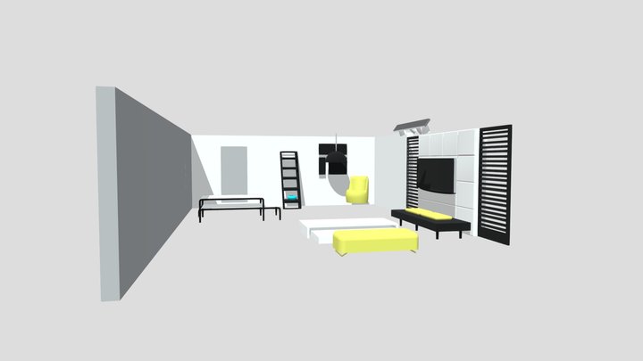 Beautiful room 3D Model